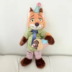 ディズニーストア ニック・ワイルド ぬいぐるみキーホルダー・キーチェーン