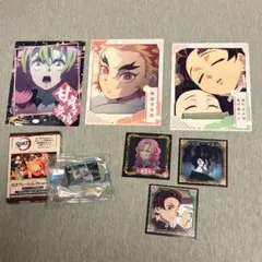 【匿名配送】鬼滅の刃 7点セット 炭治郎 禰豆子 煉獄 伊之助 無惨 蜜璃