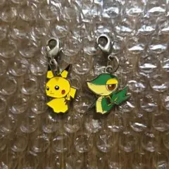 ポケモンスクランブル メタルチャーム ピカチュウ ツタージャ 2点