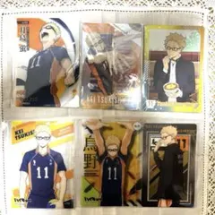 ハイキュー　月島蛍　６枚　カードセット