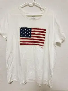 Polo Ralph Lauren アメリカ国旗 Tシャツ　レディースXL