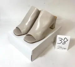 未使用 ATELIER BRUGGE サンダル 38 24cm 管5853のサムネイル