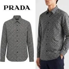PRADA』 プラダ シャツ ドレスシャツ ラウンドシャツ イタリア製