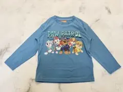 新品未使用　PAW PATROL 長袖カットソー 110 水色