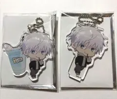 呪術廻戦　五条悟　きゃらドリ　ちびキャラ　アクリルキーホルダー