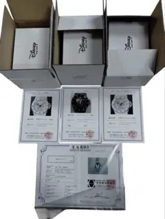 Disney ディズニー ミッキー 腕時計 ダイヤモンド 鑑定書付き まとめ売り