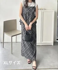GeeRA ペプラムキャミワンピース XLサイズのサムネイル