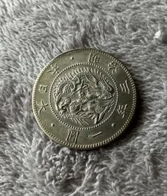 明治三年 龍と日輪の旧一圓銀貨39.3mm - メルカリ