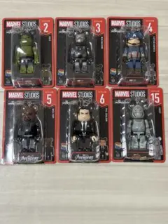 MARVEL STUDIOS / ベアブリック一番くじ6体セット！
