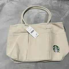 スターバックス トートバッグ （2021年　福袋）クリーム色