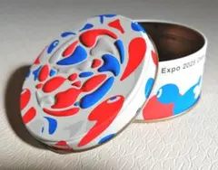 【匿名】ミャクミャク空き缶┃関西万博┃神戸風月堂ミニゴーフル