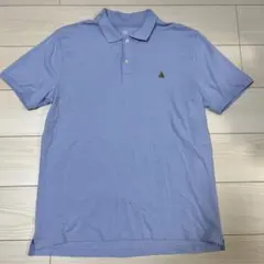 GAP Stretch Pique Polo Shirt Blue Lのサムネイル