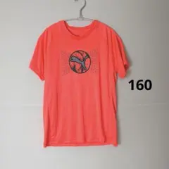 PUMA プーマ キッズ Tシャツ 160 オレンジ スポーツウェア