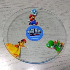 スーパーマリオブラザーズ.ワンダー　ガラスプレート　ニンテンドー