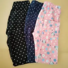 UNIQLO ミニー&ドット　レギンス3点　100cm