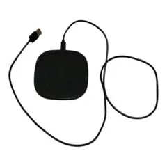 ブラック ワイヤレス充電器 USB接続