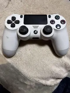 PS4 純正 DualShock4 ホワイト ドリフト有 ジャンク