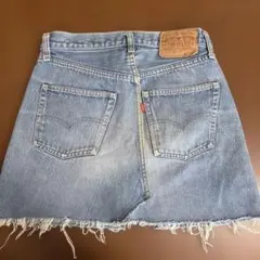 リーバイス501 リメイク デニムスカート