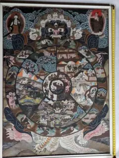 インド絵画 ジャガンナート神兄弟 細密画 53.5 x 71.0 cm - メルカリ