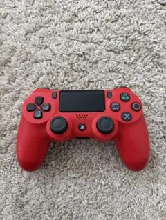 【ジャンク品】PS4 純正 ワイヤレスコントローラーDUALSHOCK4 レッド