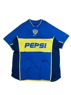 NIKE ボカ ジュニアーズ ユニフォーム 2014-15 トレーニング シャツ NIKE ボカ ジュニアーズ ユニフォーム 2014-15 トレーニング