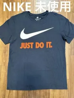 NIKE！ナイキ人気！JUST DO IT!ロゴ！ティーシャツ！未使用！ブラックのサムネイル