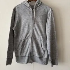 UNIQLO グレー フルジップパーカー　Lサイズ
