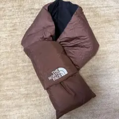 THE NORTH FACE ダウンマフラー ブラウンのサムネイル