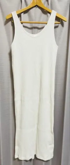 H&M 白ロングワンピース　試着のみ　XLサイズ