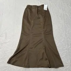 新品・Ray Cassin ブラウン ロングスカート サイズF