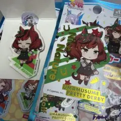 ウマ娘 プリティーダービー ダイソー アクリルブロック ナイスネイチャ
