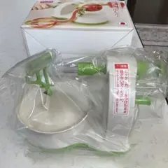 味わい食房 クルクルりんごの皮むき 日本製のサムネイル