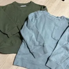 裏毛　トレーナー　セット
