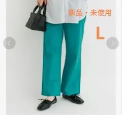 【新品・未使用】サマンサモスモス　裾ベンツパンツ　Lサイズのサムネイル