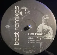 【レア12"美品】Daft Punk / best remixes