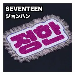ジョンハン　SEVENTEEN セブチ　ネームボード　うちわ文字　ネムボのサムネイル