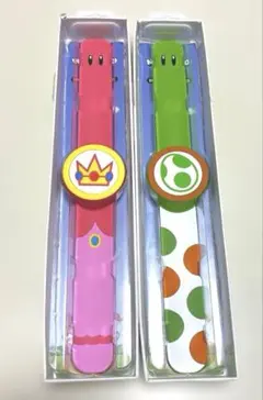 USJ パワーアップバンド プリンセス ピーチ姫&ルイージ