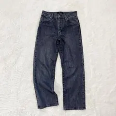 スローブ イエナ LE DENIM ストレートデニムパンツ　ブラック　38のサムネイル