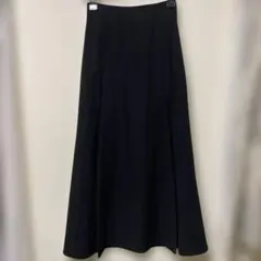 EMODA 黒 フレアスカート 後ろファスナー