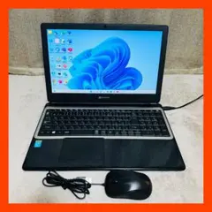 S519 すぐ使えるノートパソコンi5メモリ8G高速SSDサクサク動くWin11のサムネイル
