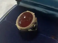 美品稼働中❗️ORIENT QUARTZ RING WATCH/サファイア系宝飾