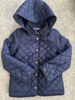 【ポロラルフローレン】キルティングジャケット　ネイビー