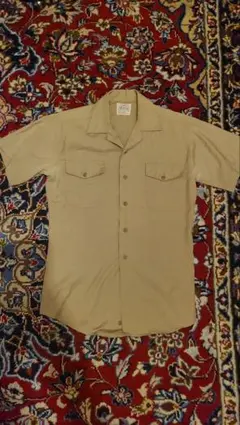60s70s Creighton 開襟シャツ ヴィンテージ USA製 クレイトン