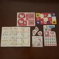 ハローキティ シール　まとめ売り　平成レトロ