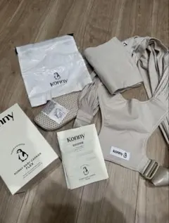 Konny コニー FLEX 抱っこ紐 ヘッドサポート付き 美品