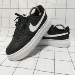 NIKE　W Court Vision Alta　23.5cm　ブラック