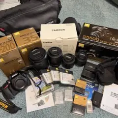 美品 Nikon D5500 レンズ　三脚セット 2026年最新】nikon d5500 三脚の人気アイテム - メルカリ