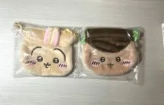 ちいかわおかお巾着 くりまんじゅう うさぎ 巾着