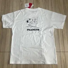 TIGORA × PEANUTS スヌーピー 半袖Tシャツ ホワイトのサムネイル
