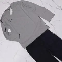 【未使用】【L】フィラ 長袖シャツ ロングパンツ 上下セット グレー